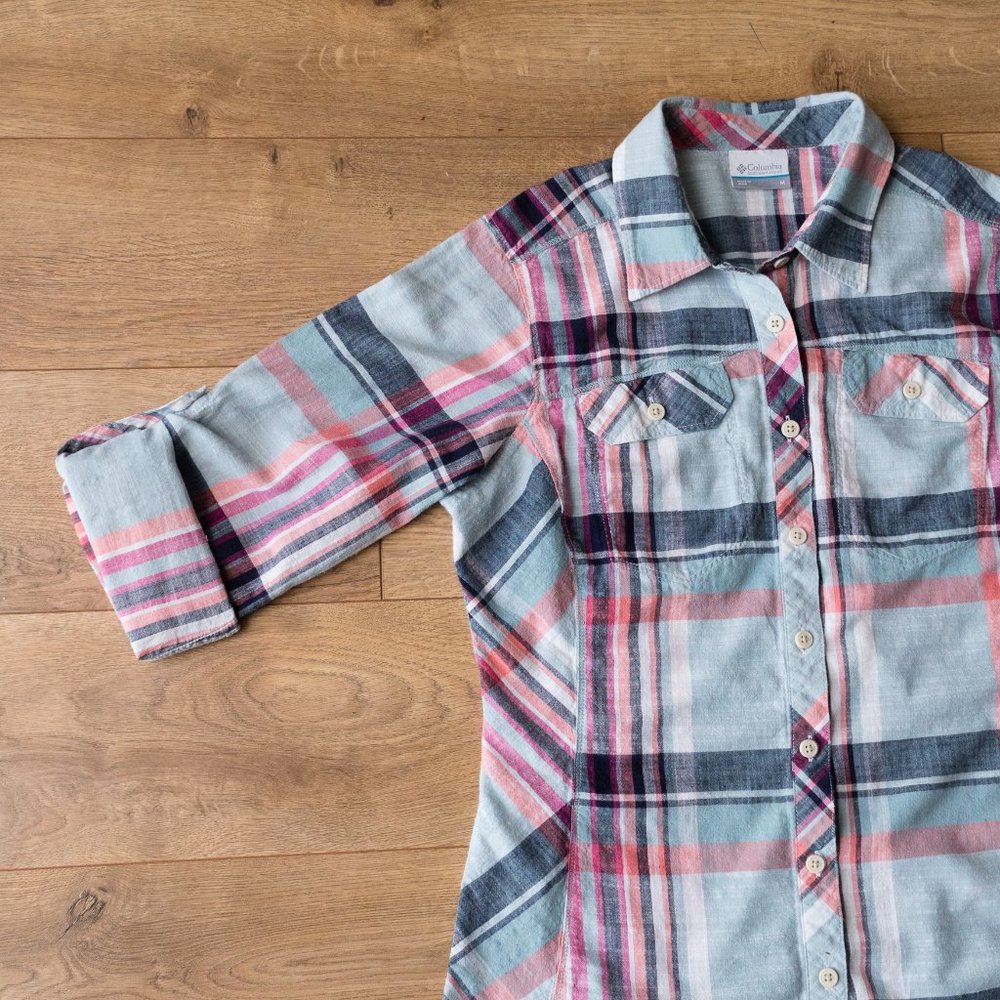 Columbia Women's Camp Henry Long Sleeve Shirt , 100% cotton